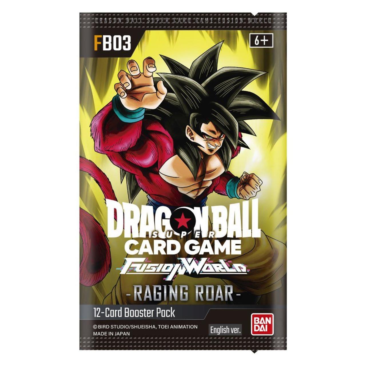 Dragon Ball Super CG Fusion World 03 (DBS-FB03) Raging Roar Booster Pack