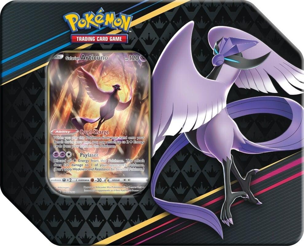 Pokemon Crown Zenith Special Artwork Collector Tin, Articuno