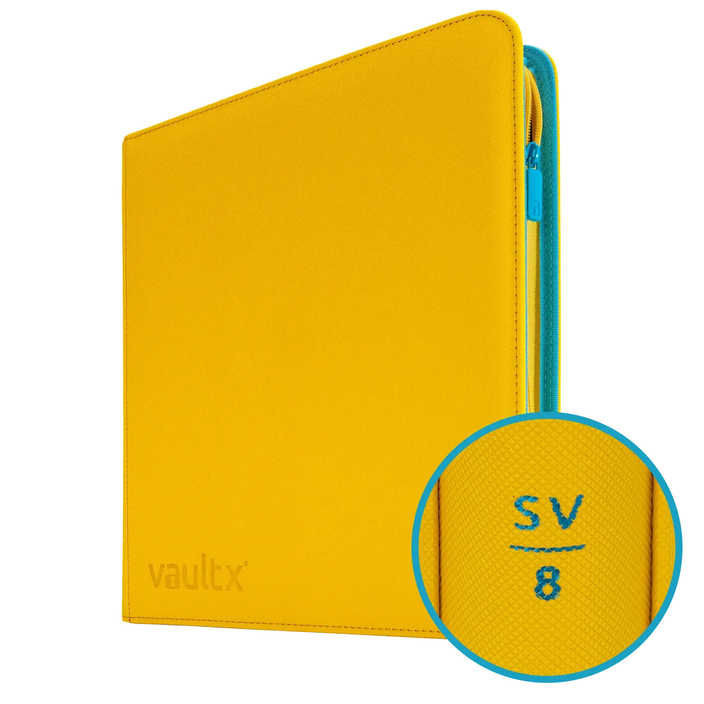 Vault X 12 Pocket Binder SV8 Yellow