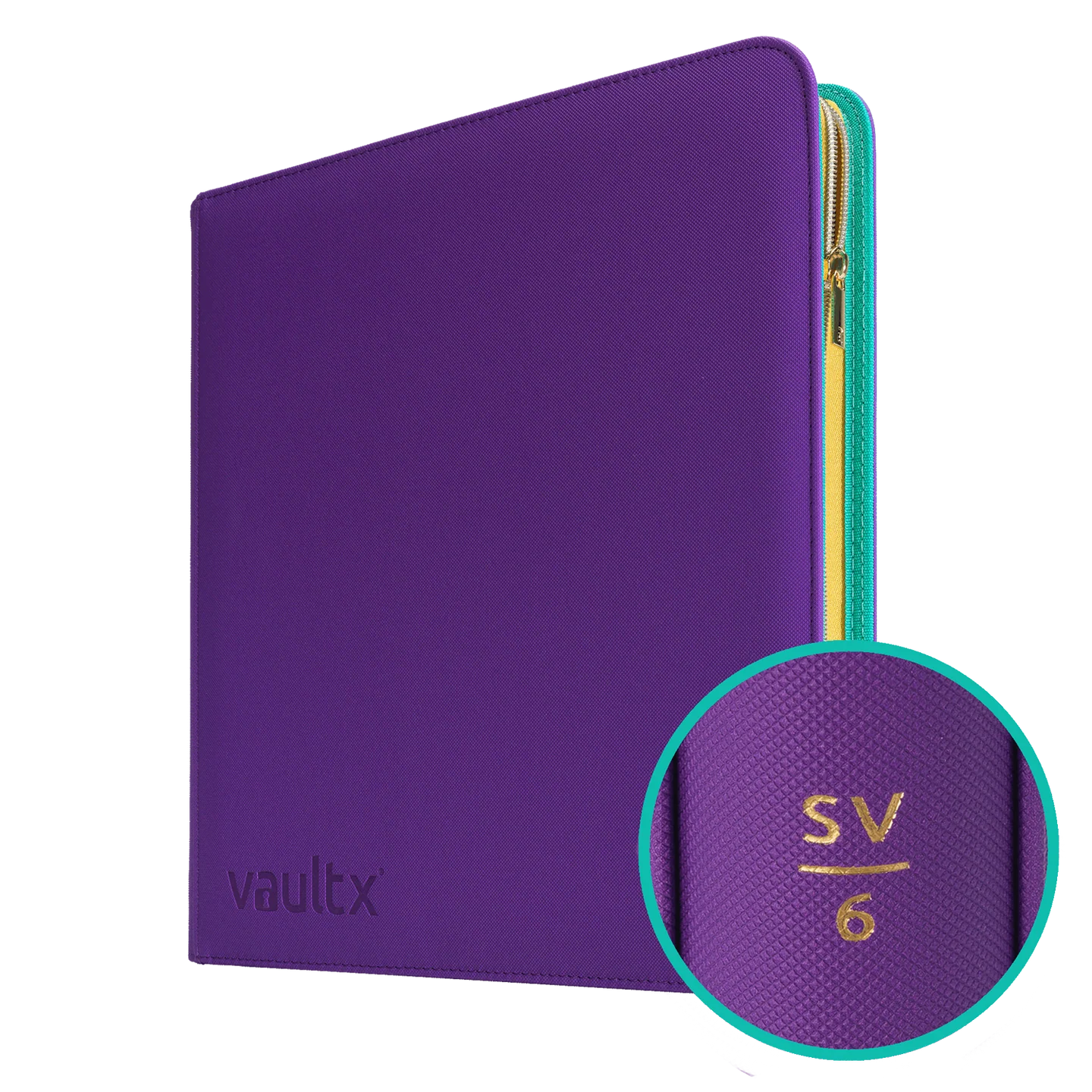 Vault X 12 Pocket Binder SV6 Purple