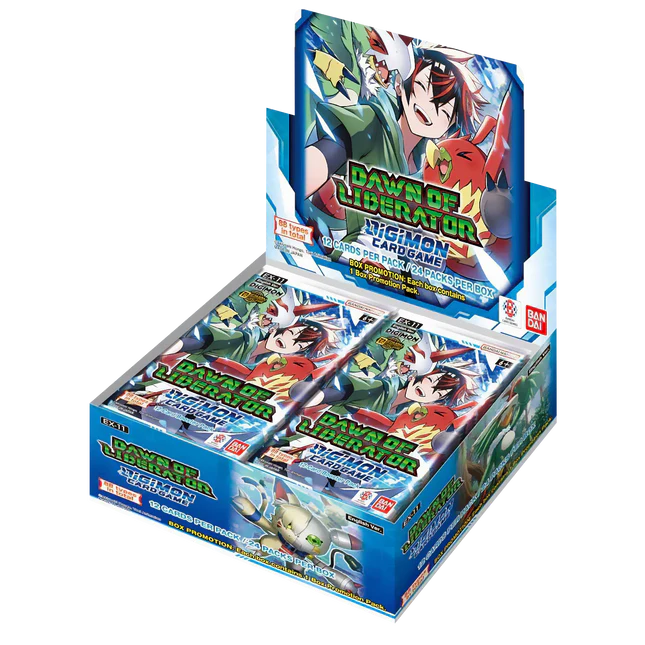 Digimon Card Game: Dawn of Liberator (EX-11) Booster Box