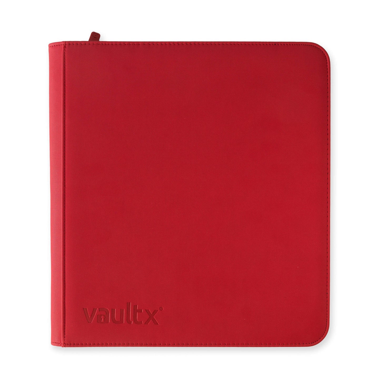 Vault X 12 Pocket Zip Binder - Fire Red