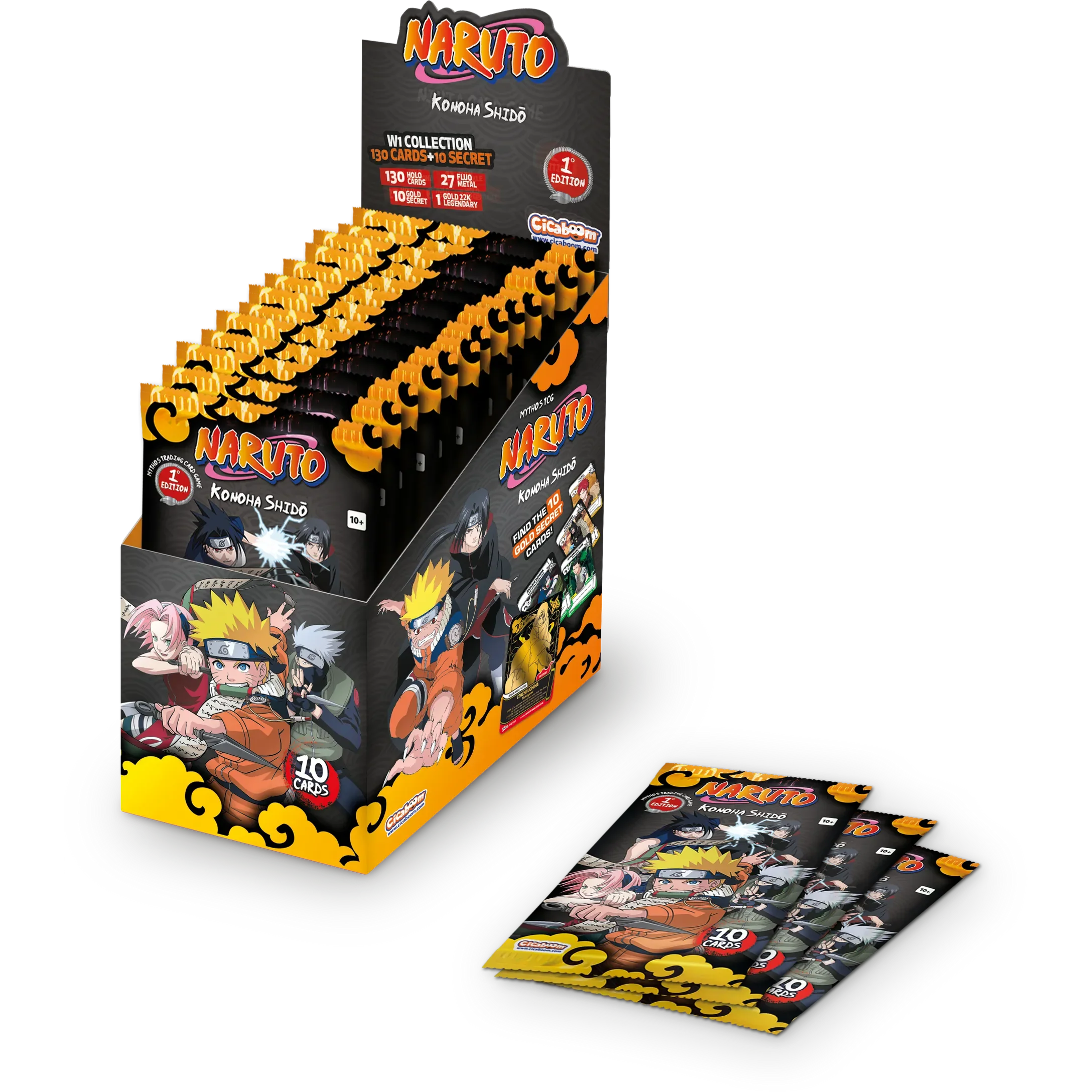 Naruto Mythos TCG - Set 01 - Konoha Shido - Booster Box (1st Edition)