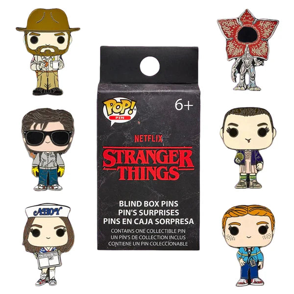 Stranger Things Characters Blind Box Mystery Pin - Loungefly