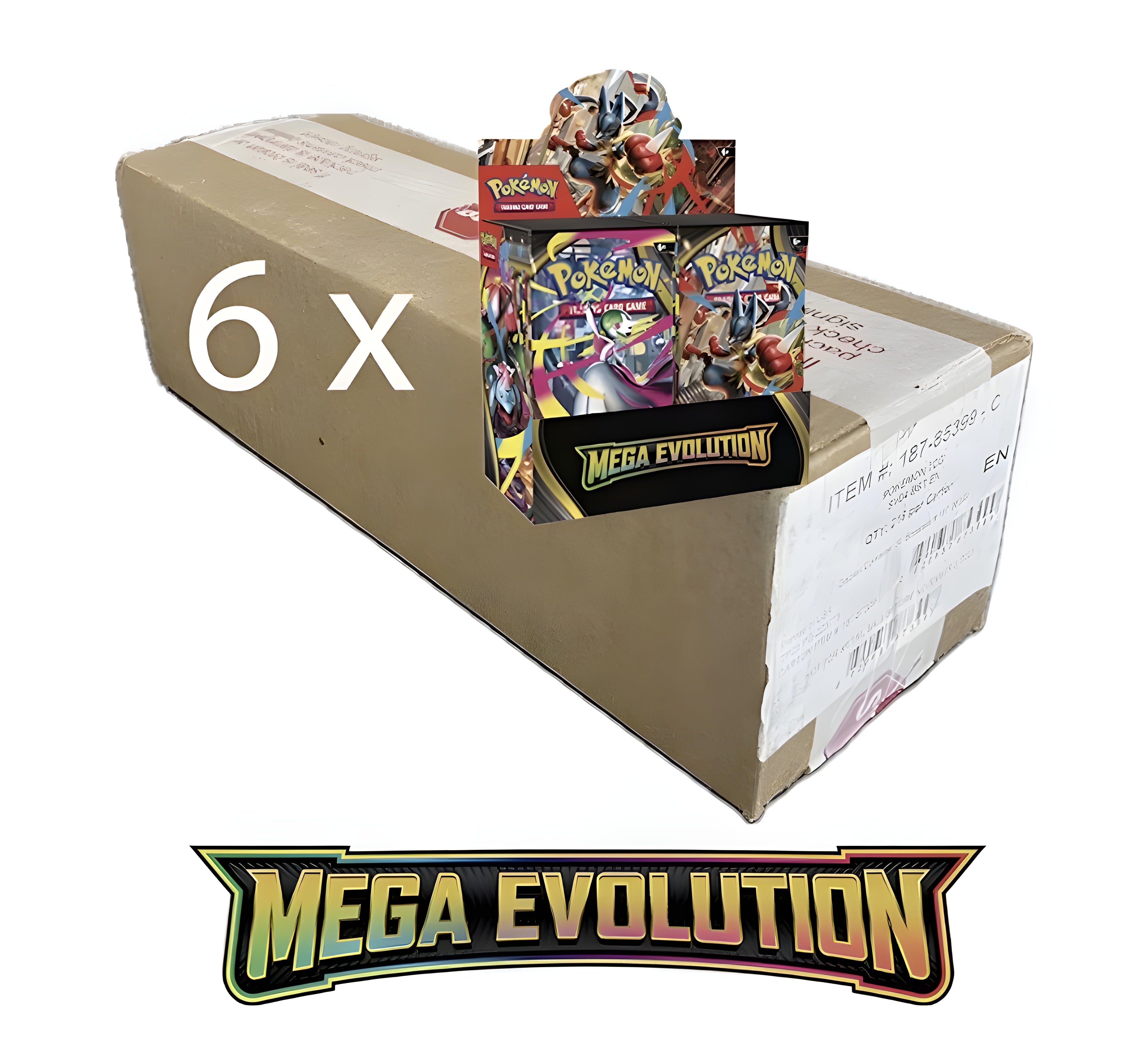 Pokémon TCG: Mega Evolution Enhanced Booster Display Box (36 Packs & 1 Promo Card) SEALED CASE